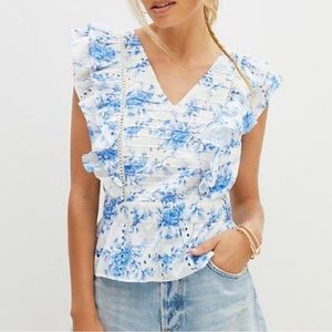 Anthropology top! 💙